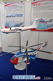 AC313直升机模型亮相北京国际减灾救灾装备展